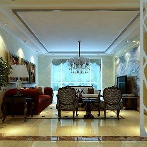 9019武漢國(guó)際6樓140平書房豪華裝修案例解析